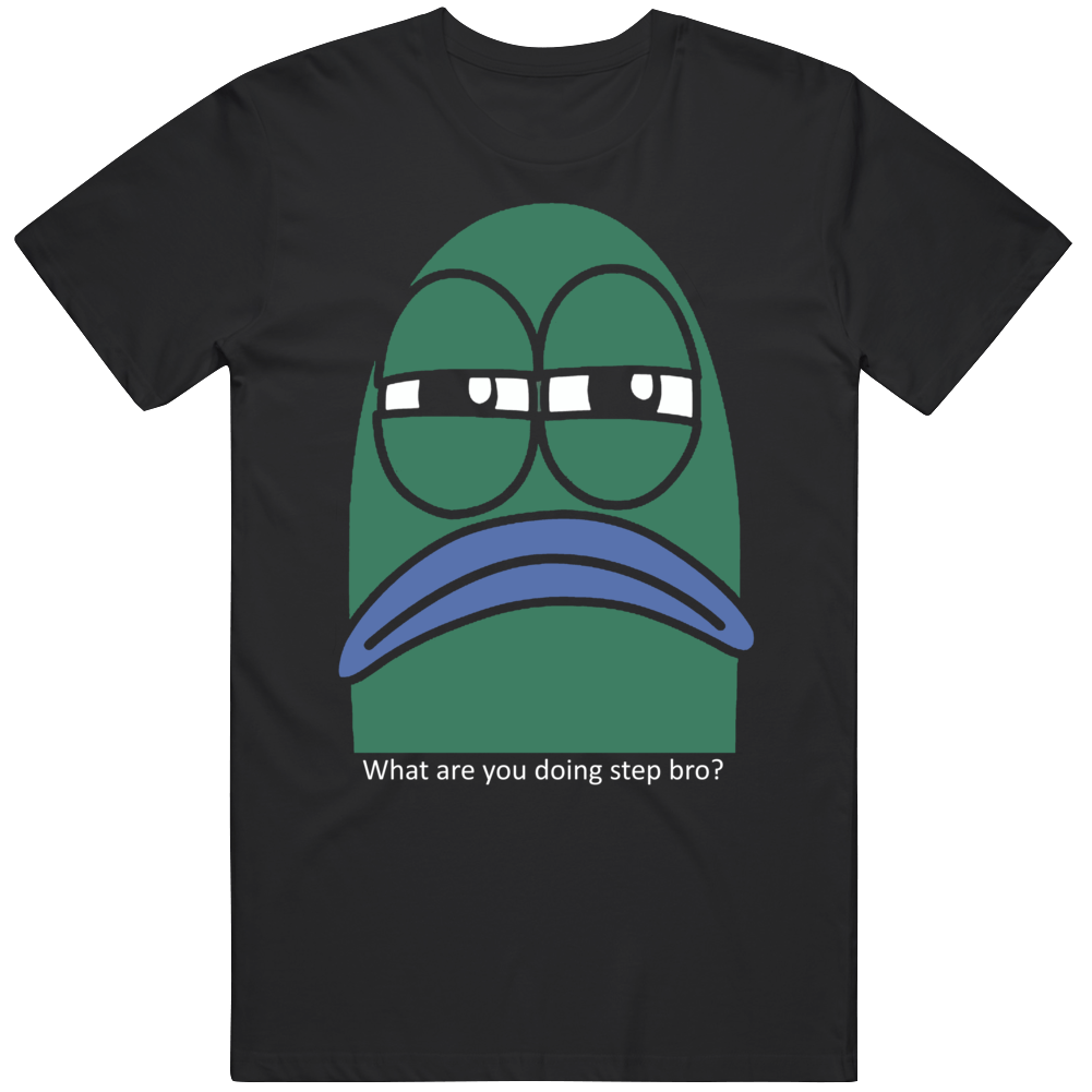 Funny Spongebob Serious lifeguard Step Bro meme Cartoon Fan T Shirt Funny Spongebob Serious lifeguard Step Bro meme Cartoon Fan T Shirt