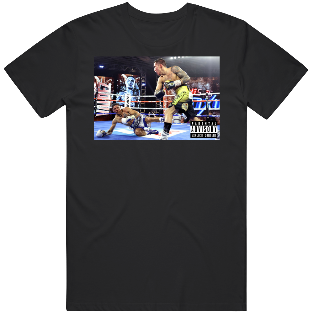 Oscar Valdez KO Miguel Berchelt Album Parody Boxing Fan T Shirt Oscar Valdez KO Miguel Berchelt Album Parody Boxing Fan T Shirt