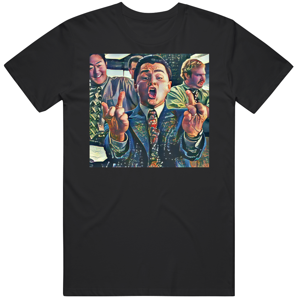 Funny Wolf of Wall Street Leonardo DiCaprio Middle Fingers Meme Movie Fan v2 T Shirt Funny Wolf of Wall Street Leonardo DiCaprio Middle Fingers Meme Movie Fan v2 T Shirt