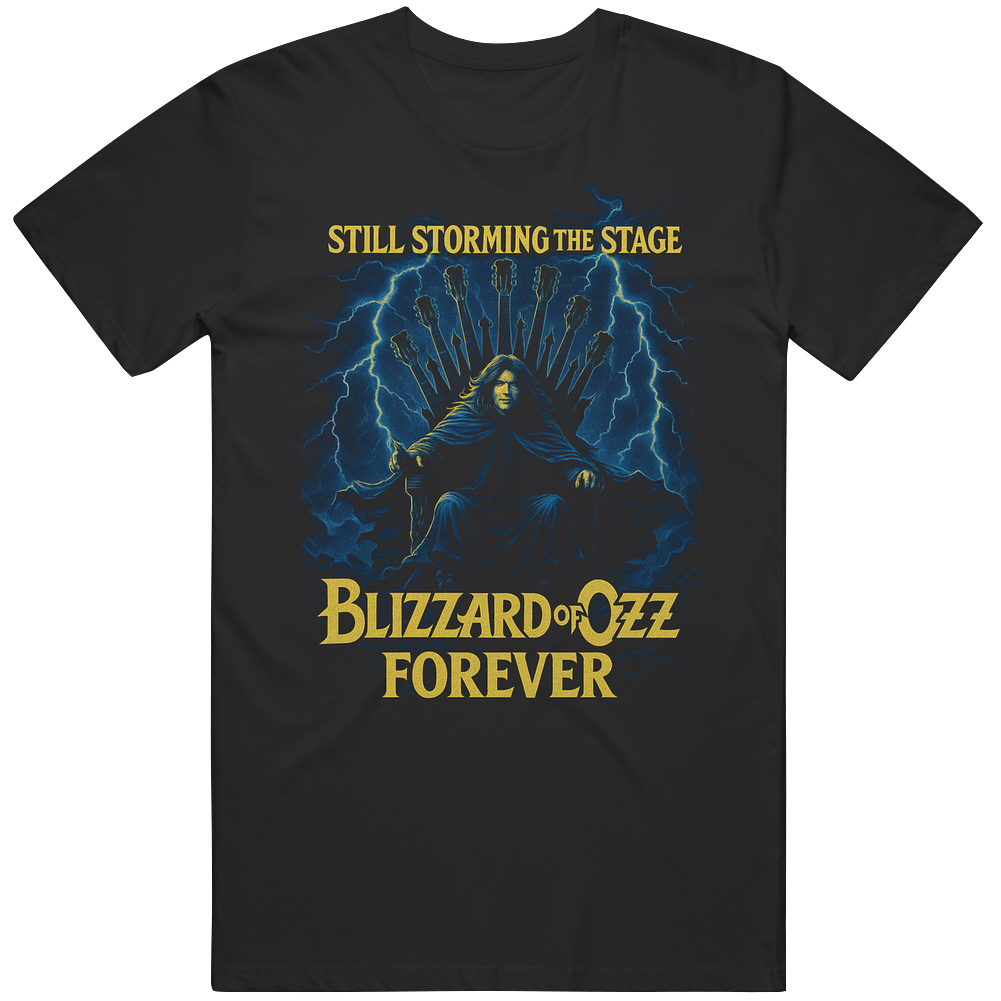 Blizzard of Ozz Ozzy OSBOURNE FAn T Shirt Blizzard of Ozz Ozzy OSBOURNE FAn T Shirt