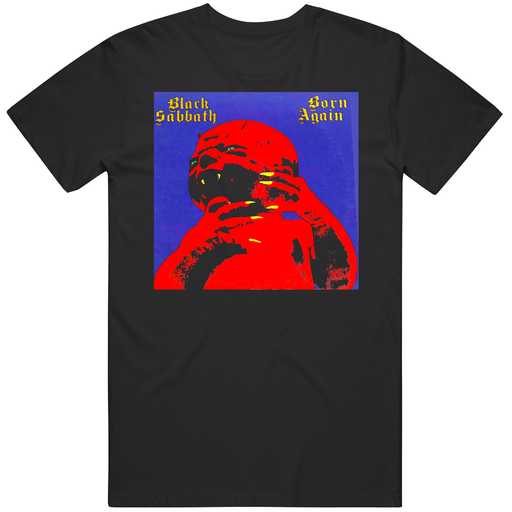 Sabbath Ozzy Born Again Fan T Shirt Sabbath Ozzy Born Again Fan T Shirt