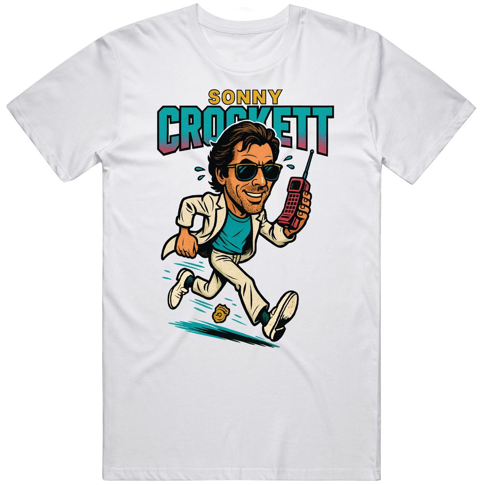 Sonny Crockett Retro Miami Vice Caricature Great Gift Idea T Shirt Sonny Crockett Retro Miami Vice Caricature Great Gift Idea T Shirt