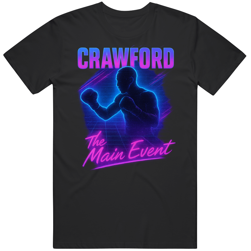 Cool Terence Bud Crawford Retro VHS The Main Event Great Gift Idea T Shirt Cool Terence Bud Crawford Retro VHS The Main Event Great Gift Idea T Shirt