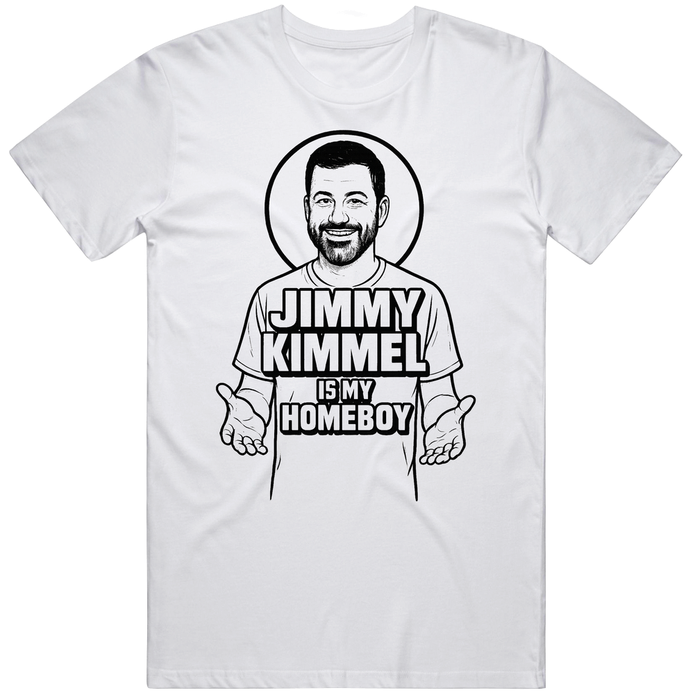 Cool Jimmy Kimmel Is My Homeboy Retro v2 T Shirt