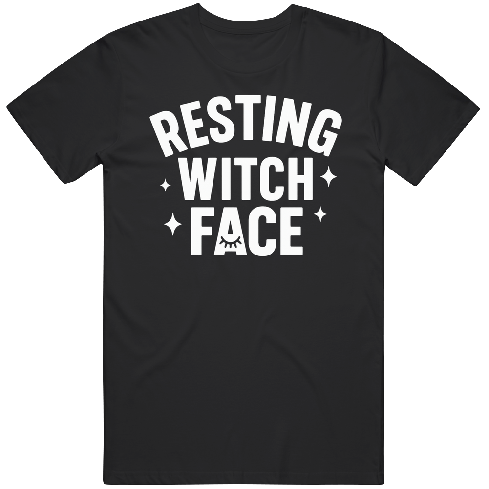 Resting Witch Face Funny Halloween T Shirt Resting Witch Face Funny Halloween T Shirt