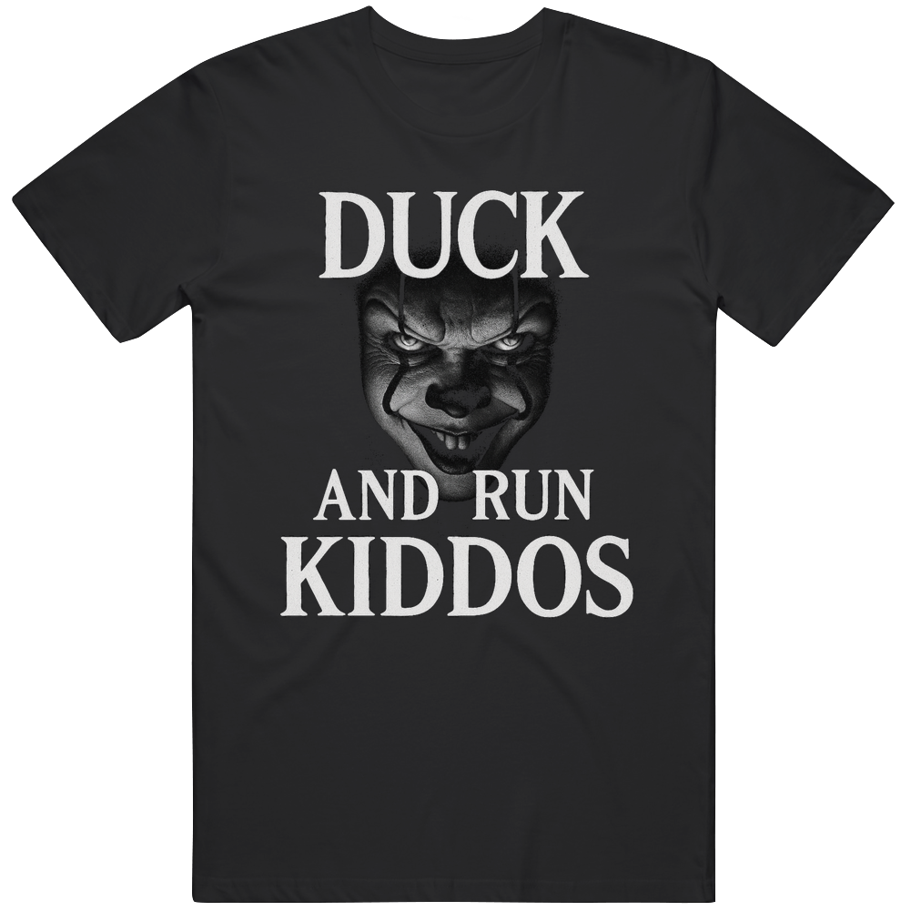 Pennywise Duck and Run Kiddos Welcome to Derry Fan v2 T Shirt