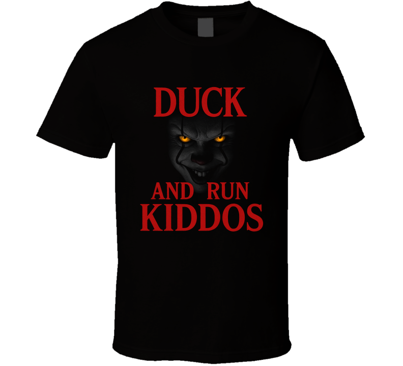 Pennywise Duck and Run Kiddos Welcome to Derry Fan T Shirt