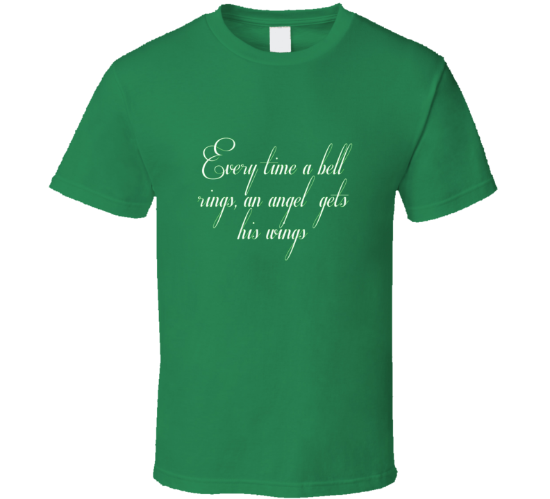 It's a Wonderful Life Movie Quote Tshirt It's a Wonderful Life Movie Quote Tshirt