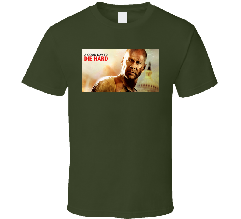 Die Hard Movie Poster Tshirt Die Hard Movie Poster Tshirt