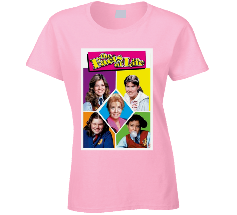 The Facts of Life 80s Girls Sitcom Cast Tshirt The Facts of Life 80s Girls Sitcom Cast Tshirt