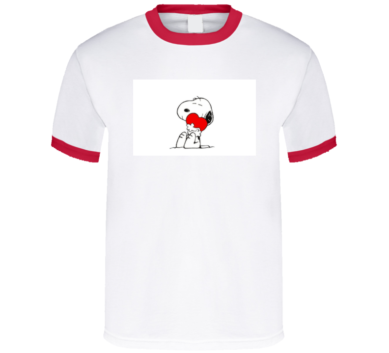 Snoopy Love Valentine's Day - Charlie Brown Peanuts Tshirt Snoopy Love Valentine's Day - Charlie Brown Peanuts Tshirt