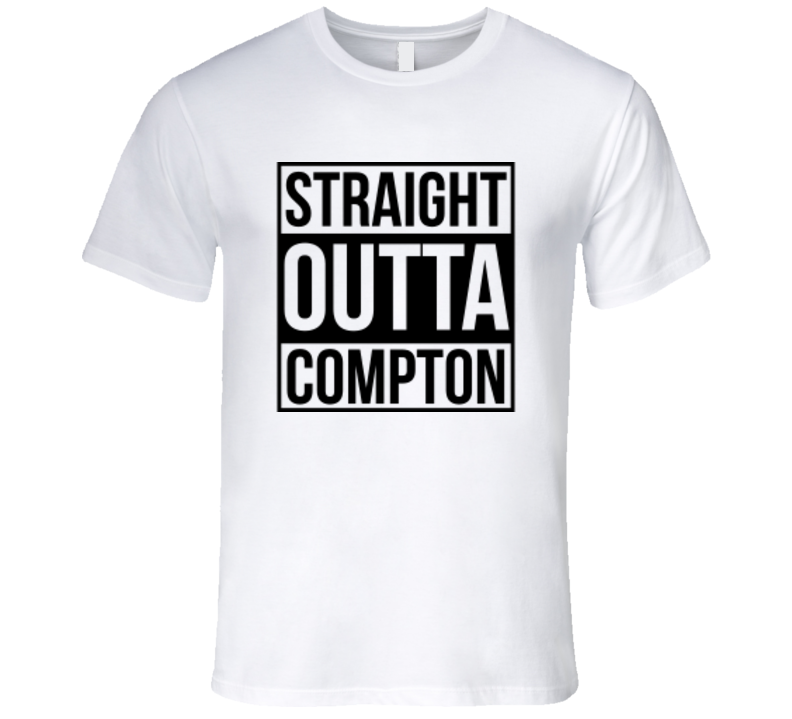 Straight Outta Compton Logo Tshirt Straight Outta Compton Logo Tshirt