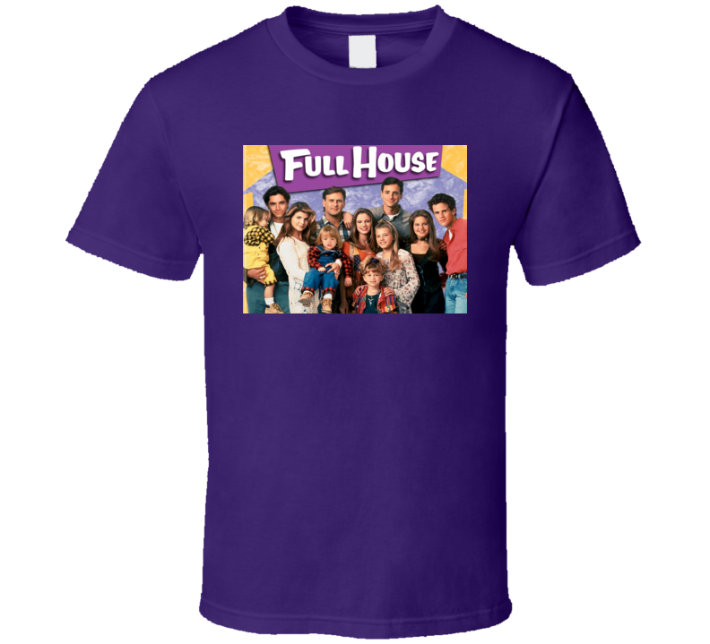 Full House Classic Sitcom Cast Tshirt Full House Classic Sitcom Cast Tshirt