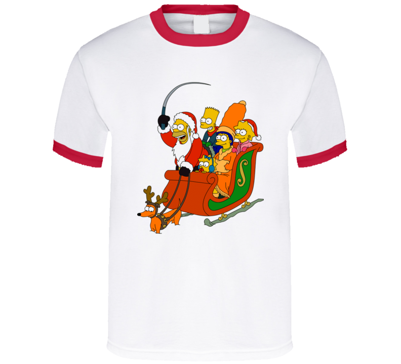 Simpson's Christmas T Shirt Simpson's Christmas T Shirt