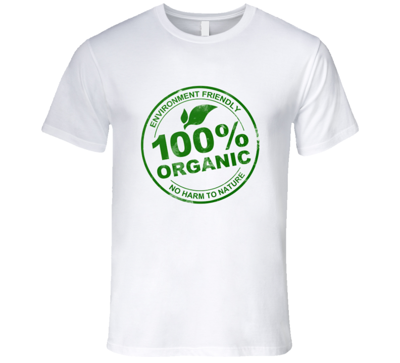 100% Organic Logo Tshirt 100% Organic Logo Tshirt