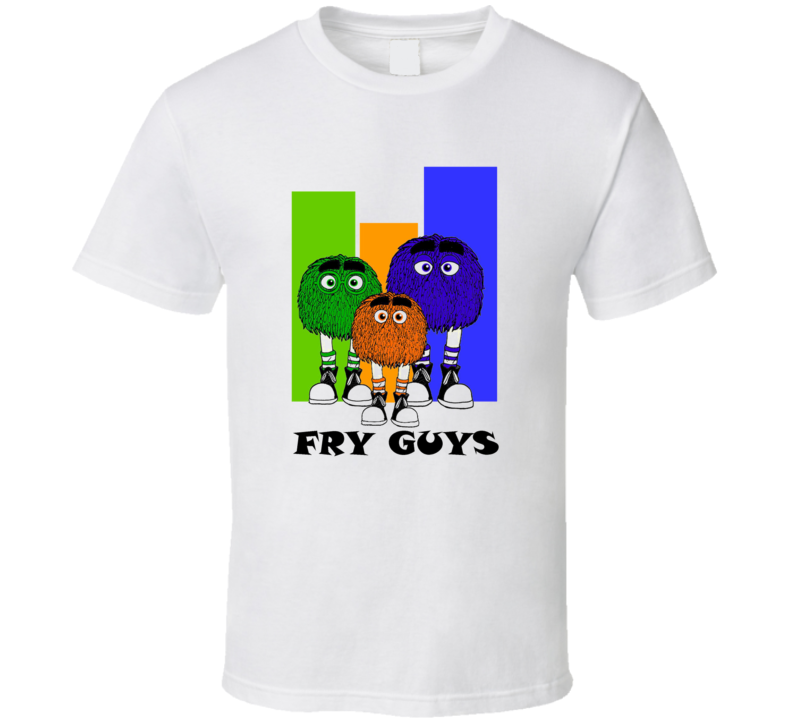 Golden Arches Retro Fry Guys Characters Tshirt Golden Arches Retro Fry Guys Characters Tshirt