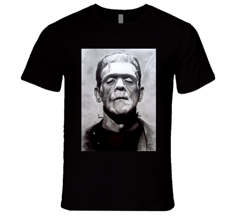 Frankenstein Classic Character Tshirt Frankenstein Classic Character Tshirt