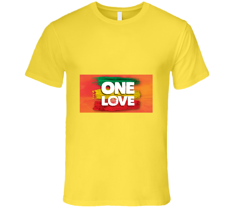 One Love Jamaican Inspiration Tshirt One Love Jamaican Inspiration Tshirt
