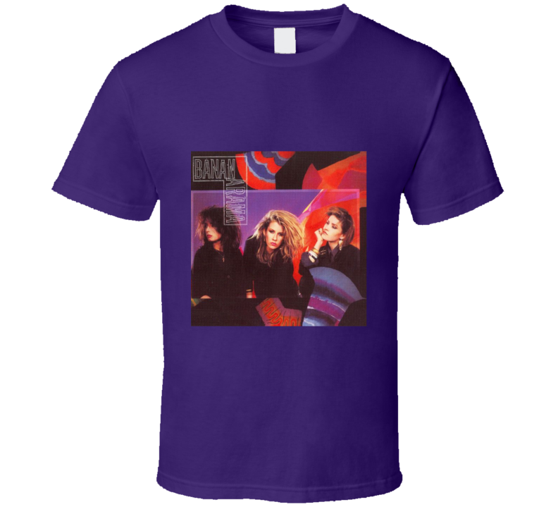 BananaRama 80s Album Cover Tshirt BananaRama 80s Album Cover Tshirt