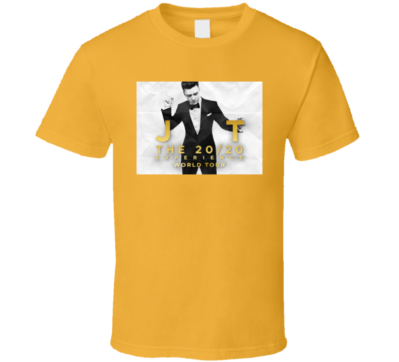 J. Timberlake Album Cover Tshirt J. Timberlake Album Cover Tshirt