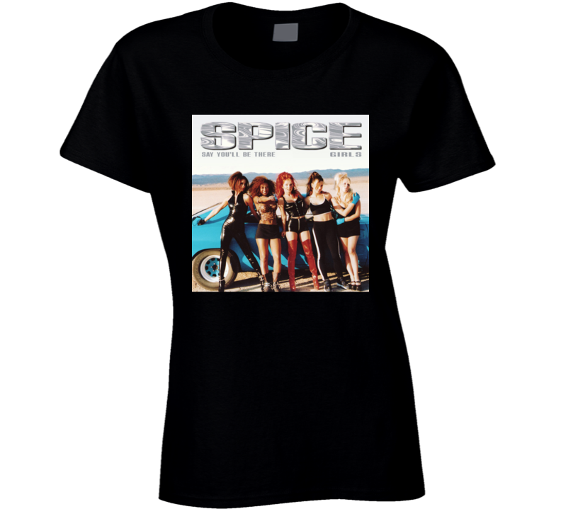 Spice Girls Spice Up Your Life Retro Album Tshirt Spice Girls Spice Up Your Life Retro Album Tshirt