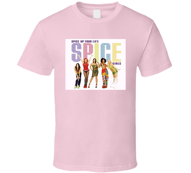 The Spice Girls Retro Girl Group Concert Tshirt The Spice Girls Retro Girl Group Concert Tshirt