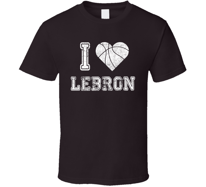 I Love Lebron Basketball Playoffs Tshirt I Love Lebron Basketball Playoffs Tshirt
