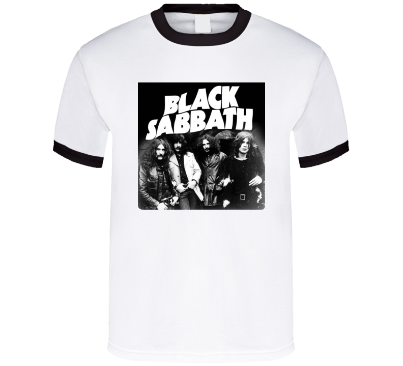 Black Sabbath Retro Rock Group Tshirt Black Sabbath Retro Rock Group Tshirt