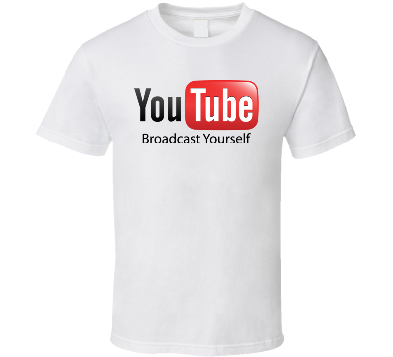 You Tube Logo T Shirt You Tube Logo T Shirt