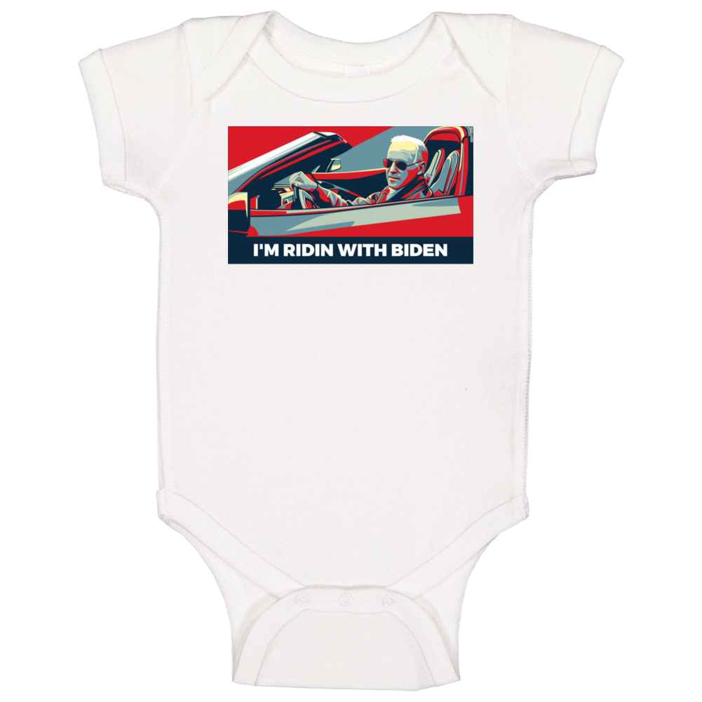 Ridin With Biden 2020 Crewneck Sweatshirt Baby One Piece Ridin With Biden 2020 Crewneck Sweatshirt Baby One Piece