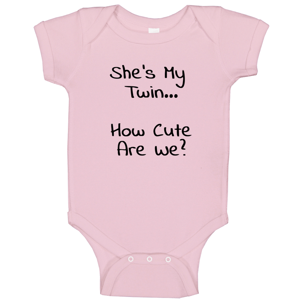 Twin Girl Baby One Piece Twin Girl Baby One Piece