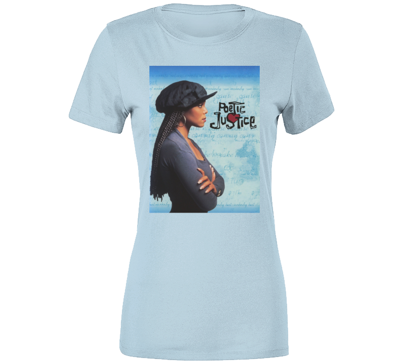 Poetic Justice 90s Janet Jackson Movie Ladies T Shirt Poetic Justice 90s Janet Jackson Movie Ladies T Shirt