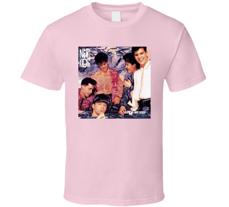 New Kids On The Block 90s Step By Step T Shirt New Kids On The Block 90s Step By Step T Shirt