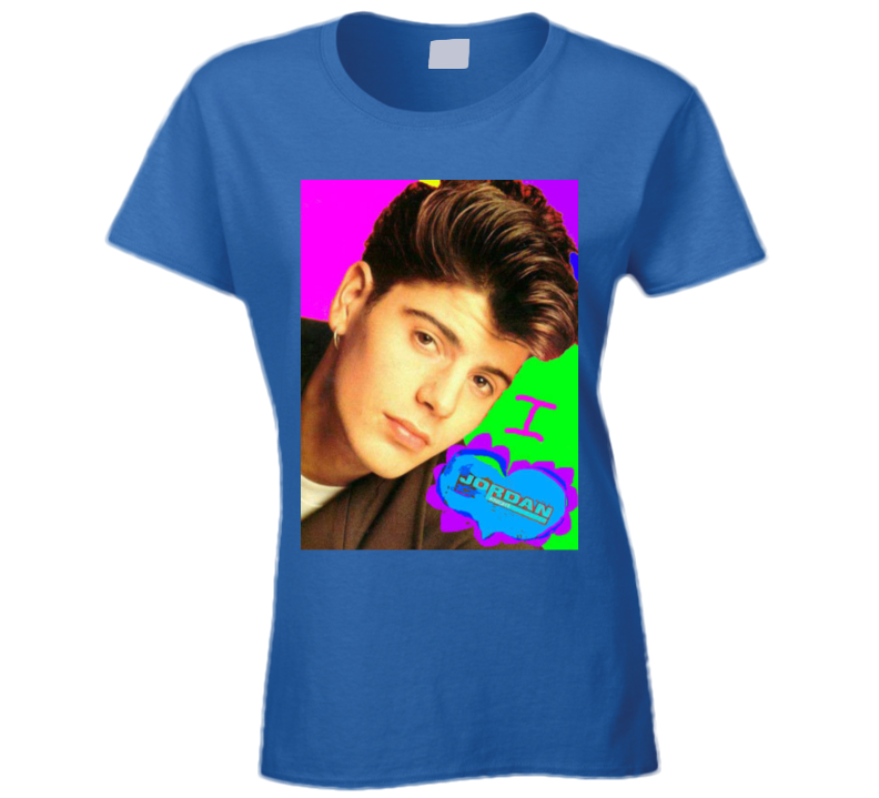 Jordan Knight 90s Nkotb Heartthrob Ladies T Shirt Jordan Knight 90s Nkotb Heartthrob Ladies T Shirt