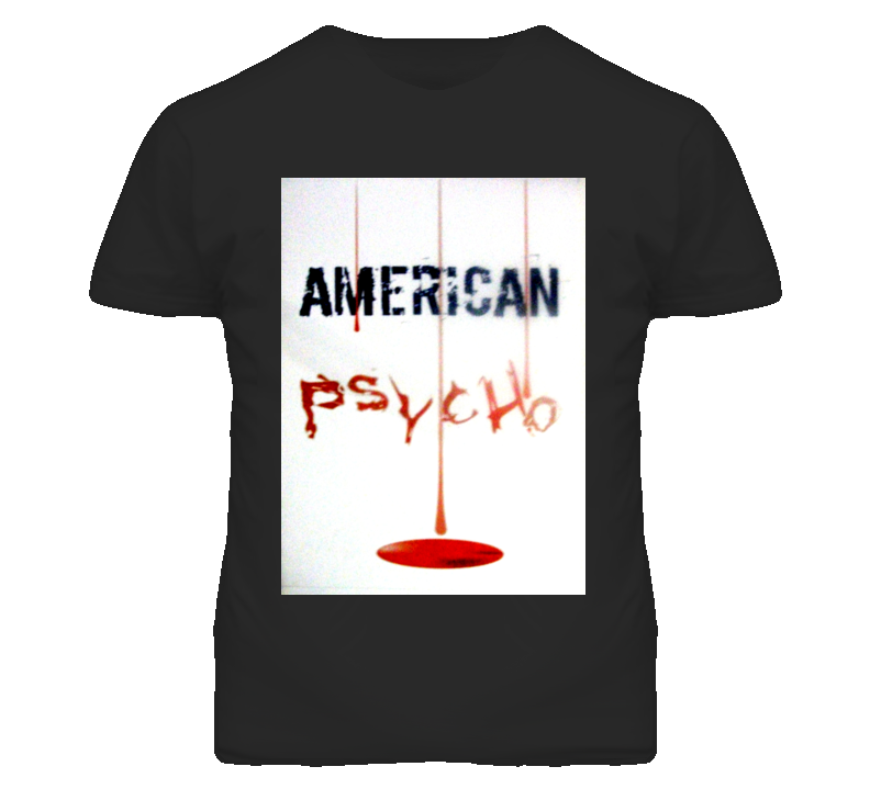 American Psycho Horror Movie Tshirt American Psycho Horror Movie Tshirt