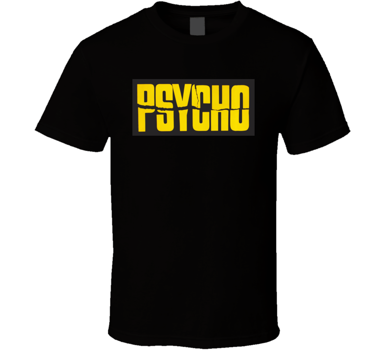 Psycho Horror Movie Tshirt Psycho Horror Movie Tshirt
