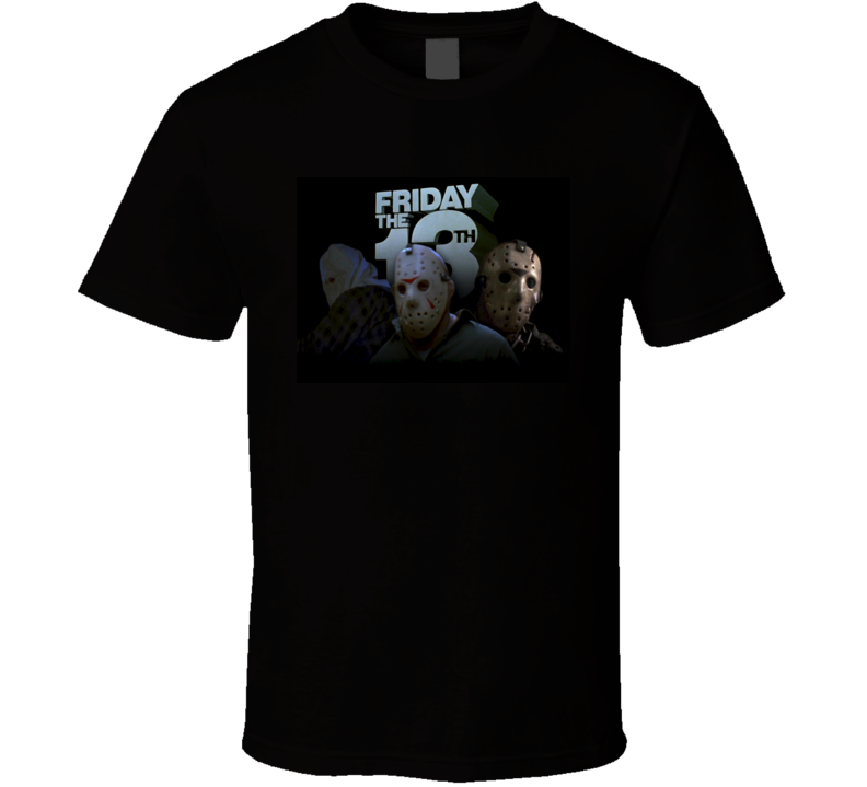 Friday the 13th Horror Movie Tshirt Friday the 13th Horror Movie Tshirt