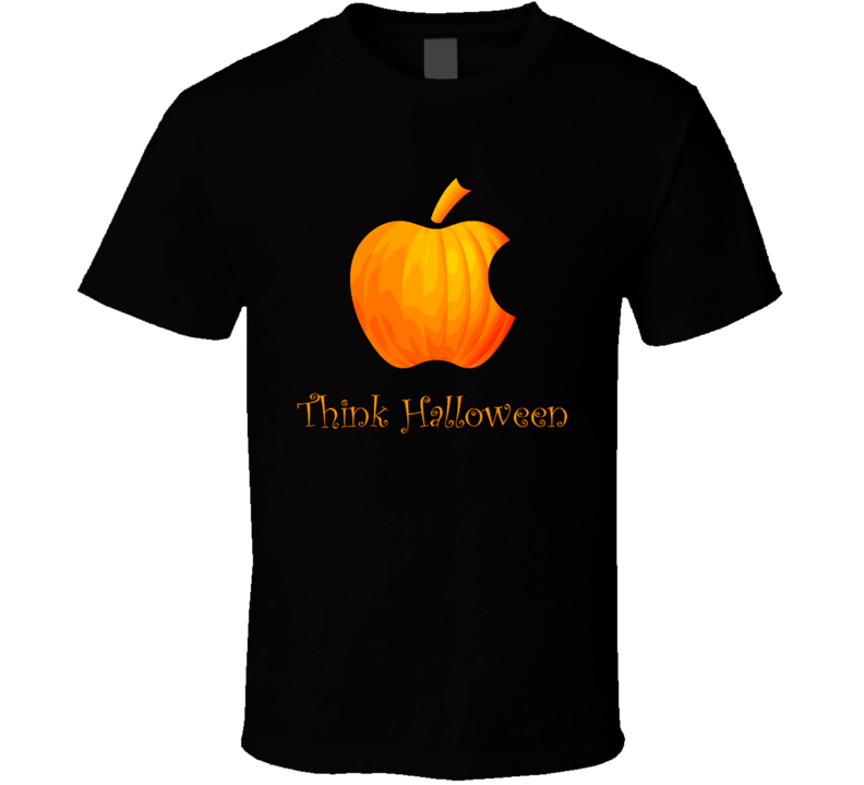Halloween Apple T Shirt Halloween Apple T Shirt