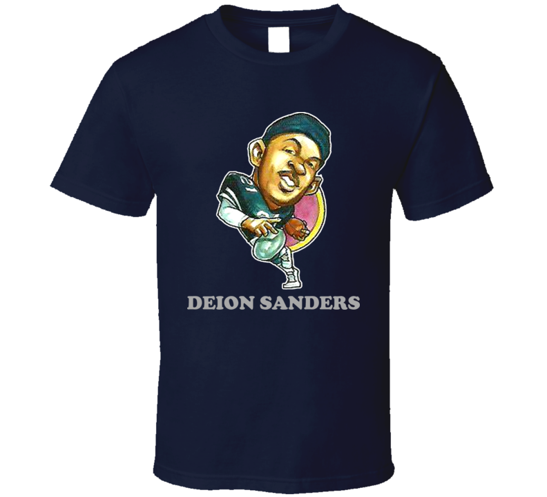Deion Sanders Dallas Football Retro Vintage Caricature Cartoon T Shirt Deion Sanders Dallas Football Retro Vintage Caricature Cartoon T Shirt