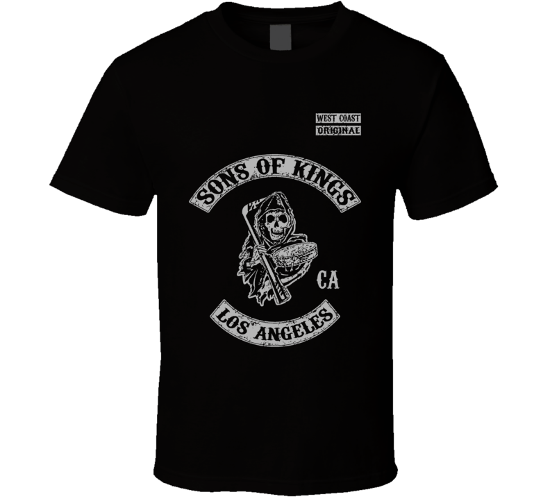 Sons Of Kings SOA Style Los Angeles Hockey T Shirt Sons Of Kings SOA Style Los Angeles Hockey T Shirt