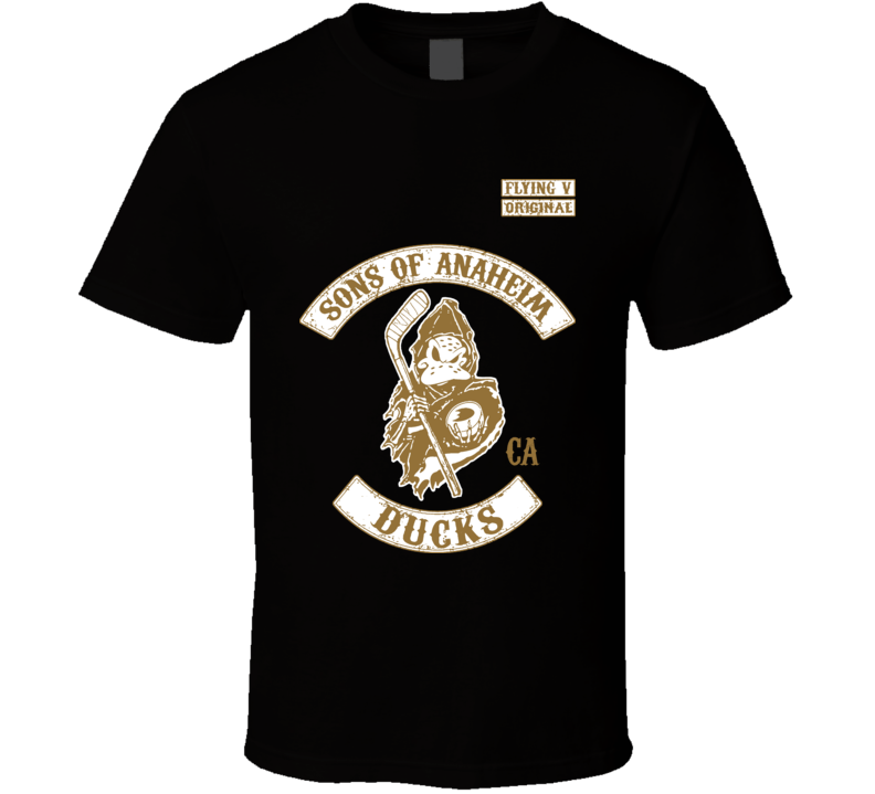 Sons Of Anaheim SOA Style California Ducks Hockey T Shirt Sons Of Anaheim SOA Style California Ducks Hockey T Shirt