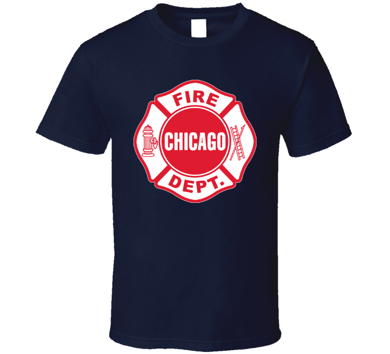 Chicago Fire Department Fire Fighter City T Shirt Chicago Fire Department Fire Fighter City T Shirt