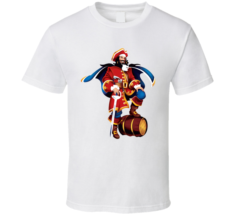 The Captain Morgan Rum T Shirt The Captain Morgan Rum T Shirt
