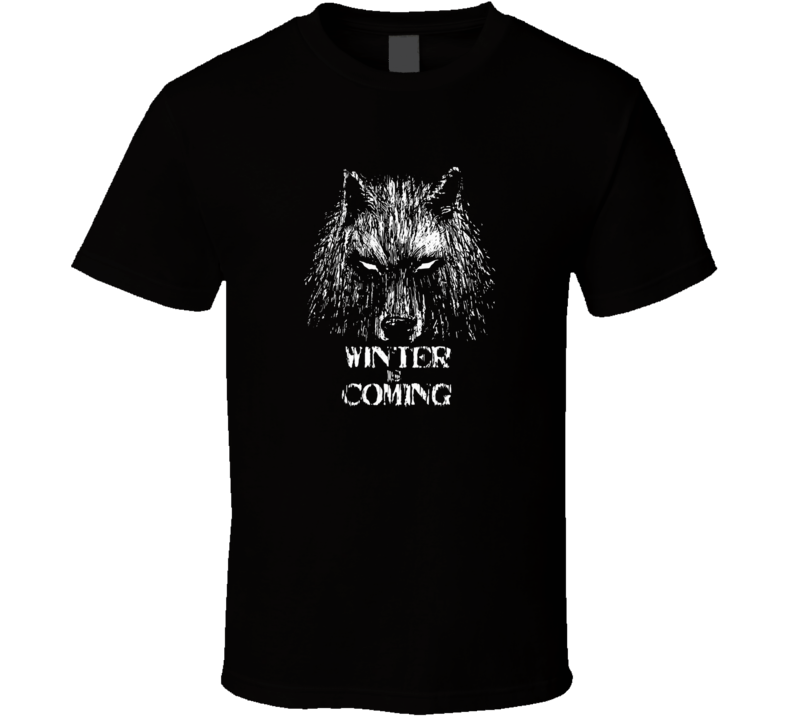 Game Of Thrones Direwolf Winter Is Coming T-Shirt