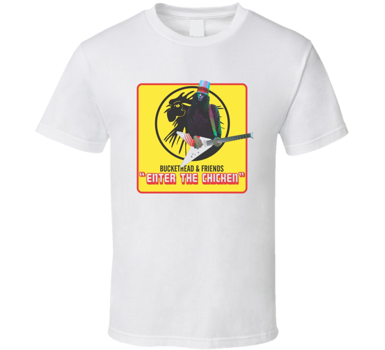 Buckethead Enter the Chicken Album 2005 Rock n RoL T Shirt Buckethead Enter the Chicken Album 2005 Rock n RoL T Shirt