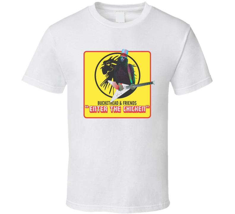 Buckethead Enter the Chicken Album 2005 Rock n RoL T Shirt