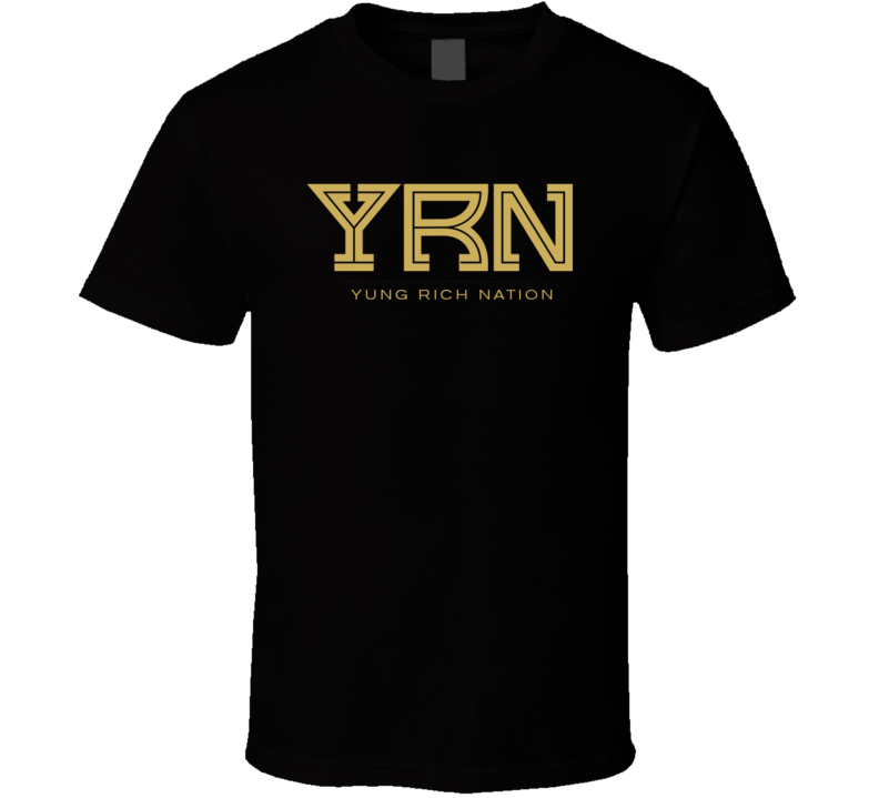 Migos Yung Rich Nation YRN Hip Hop South Rap T Shirt