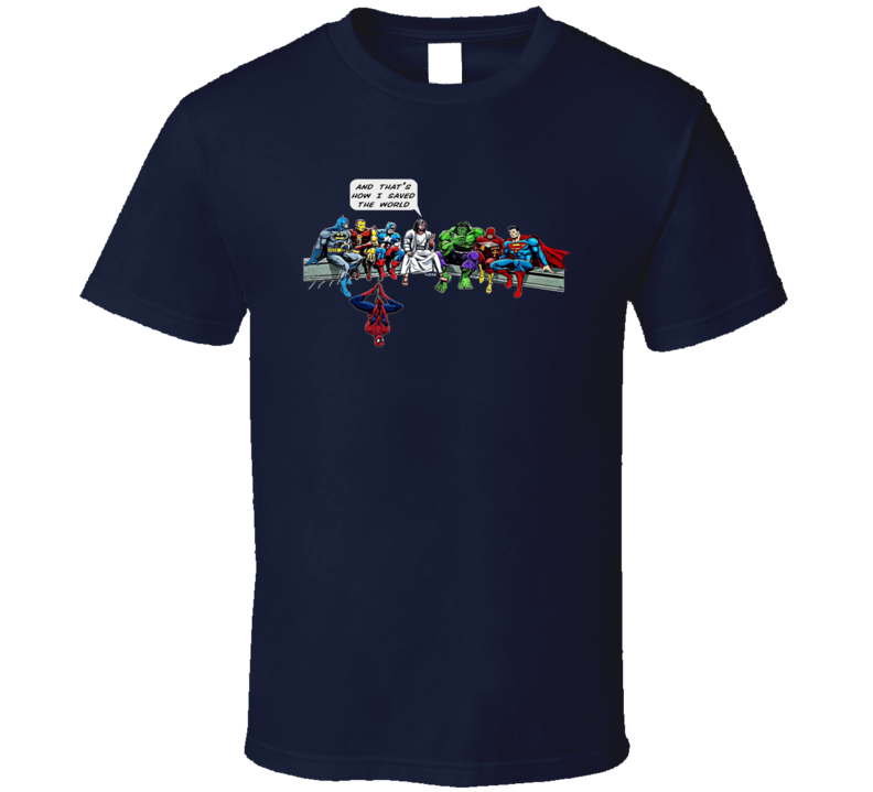 Jesus And Superheroes DC Thats How I Saved The World Christian Funny T Shirt Jesus And Superheroes DC Thats How I Saved The World Christian Funny T Shirt
