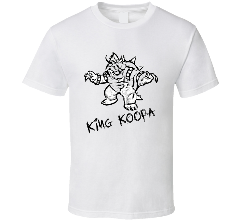 King Koopa Bowser Nintendo T Shirt King Koopa Bowser Nintendo T Shirt