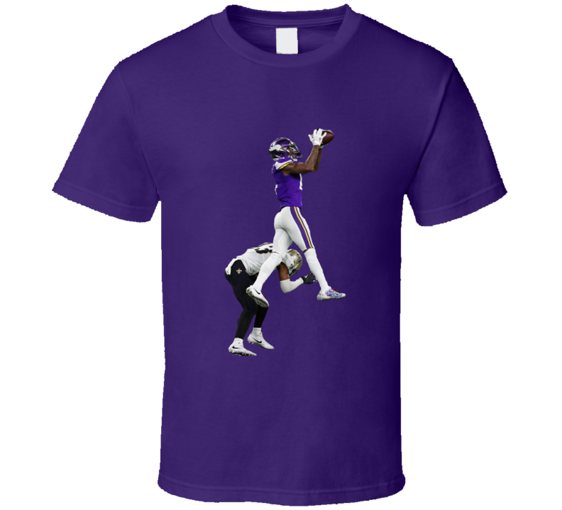 Stefon Diggs The Catch Minnesota Wide Receiver Football T Shirt Stefon Diggs The Catch Minnesota Wide Receiver Football T Shirt